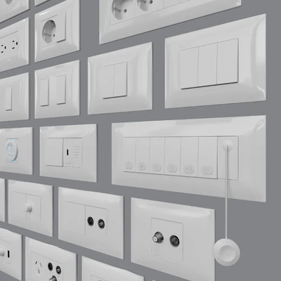 Sockets and switches Vimar Neve Up (IT/US standard cover plates) — Ver 2