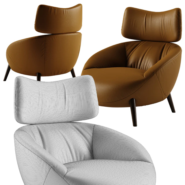 Natuzzi luna armchair — Descargar