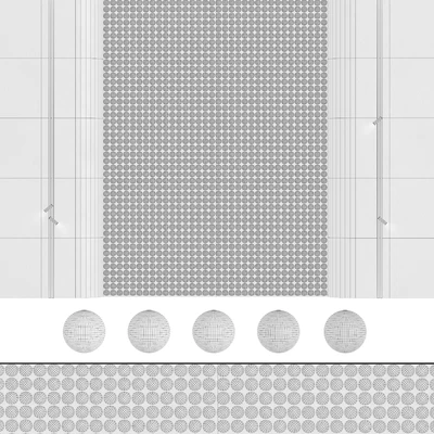 Decorative 3D wall panel 015 Pattern — Ver 3