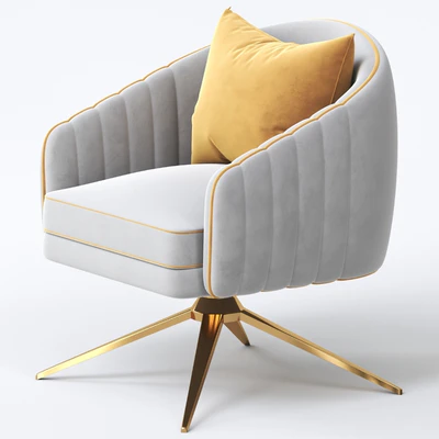 Roar Rabbit Pleated Swivel Chair — Вид 3