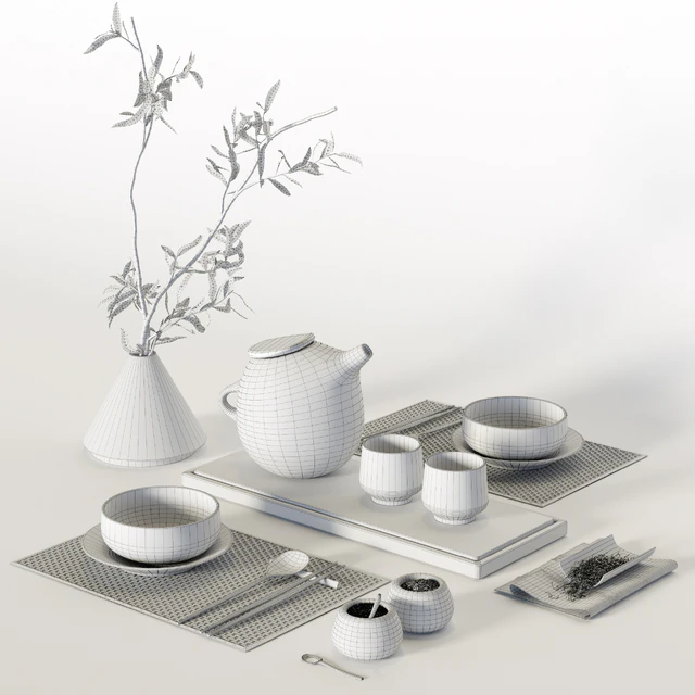 Japanese table setting — Скачать