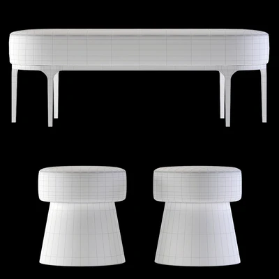 Bernhardt Linea Benches — View 2