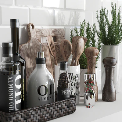 set405 -rustic wood kitchen — Ver 2