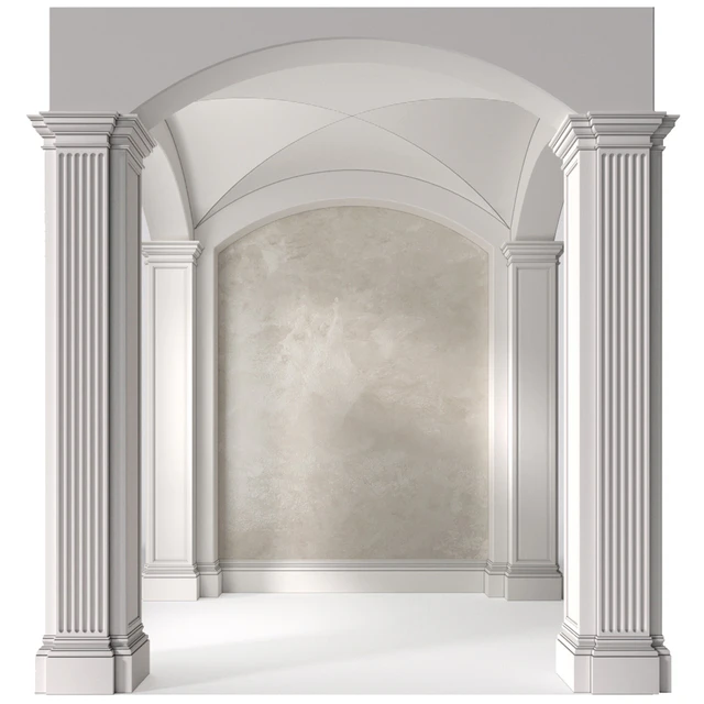 Arched Vaulted Gallery Decorative plaster — Descargar
