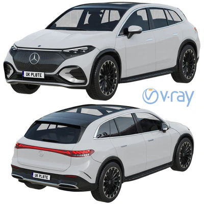 Mercedes-Benz EQS SUV 2023 — Вид 2