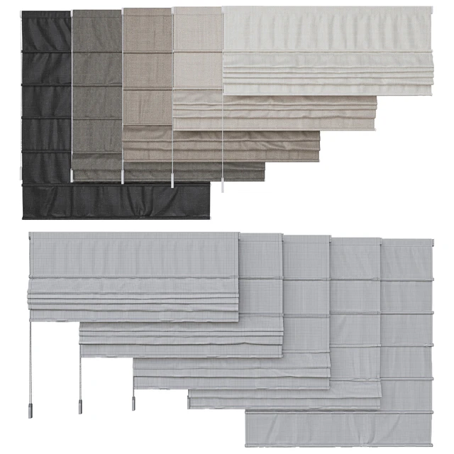 Set of Roman blinds 6 — Descargar