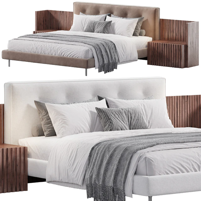 Minotti Brasilia Bed — Скачать