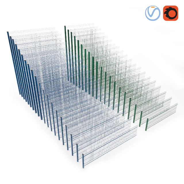 Metal fence 3D — Descargar