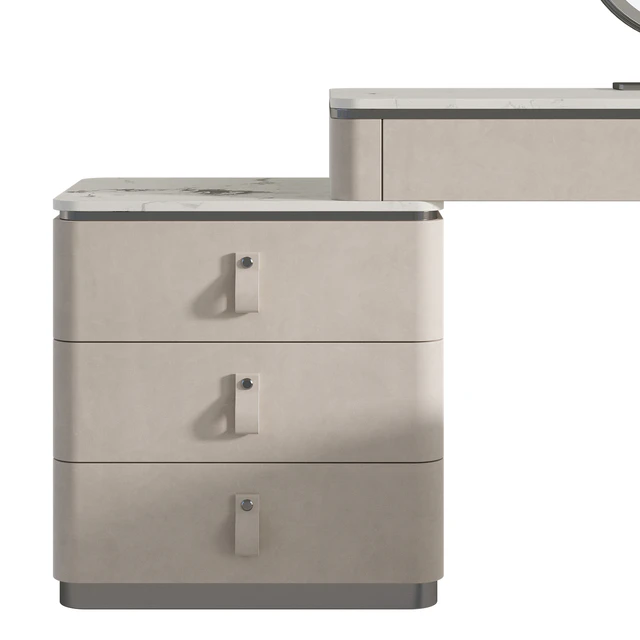 Lalume dressing table with makeup mirror — Descargar