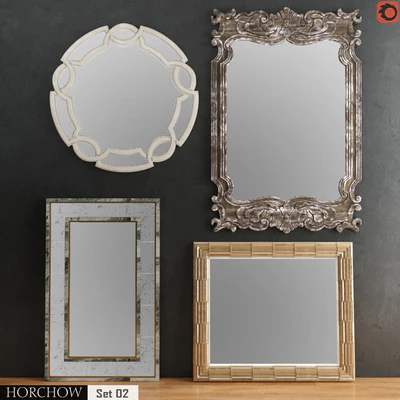 HORCHOW Mirrors Set 02 — Ver 1