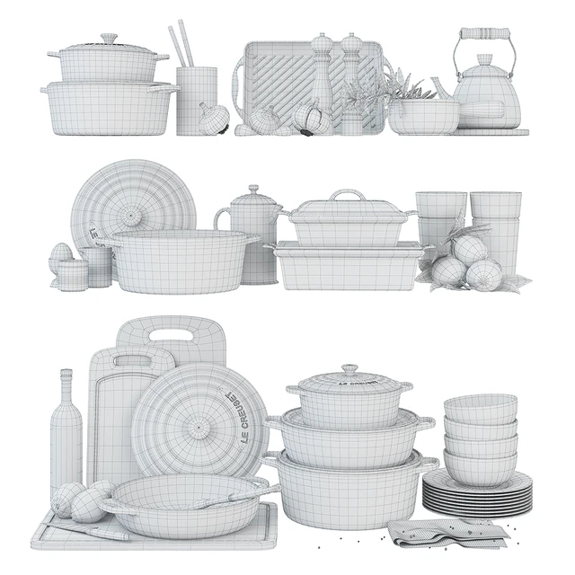 Cookware Le Creuset 02 — Скачать