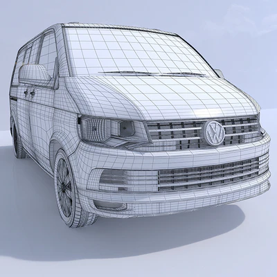 Wolkswagen Transporter T6 kombi — Ver 2