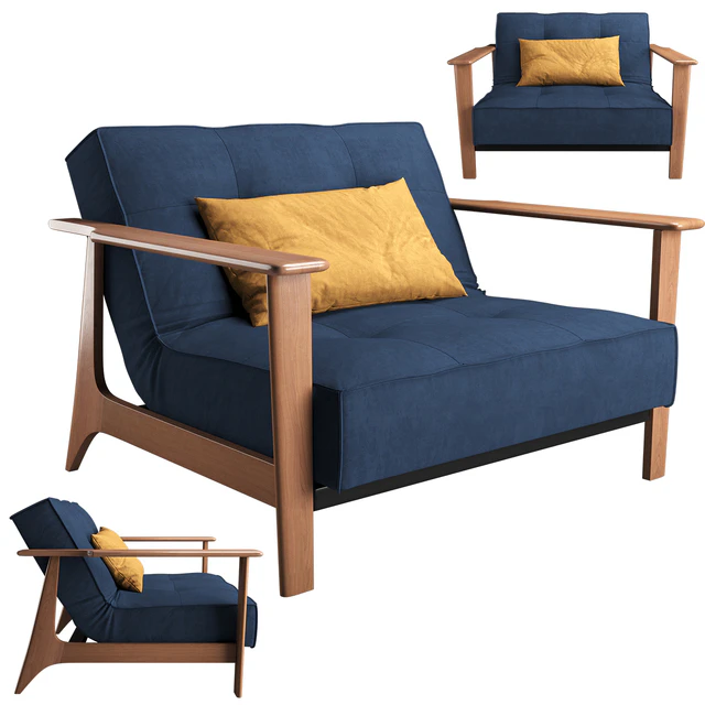 SPLITBACK FREJ armchair — Descargar