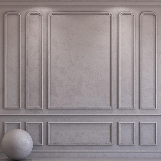 Decorative plaster with molding 43 — Download