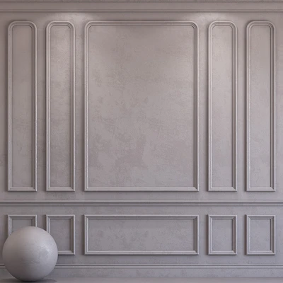 Decorative plaster with molding 43 — download