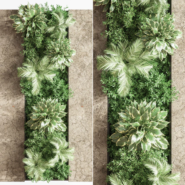 Concrete and Vertical Garden 02 — Скачать