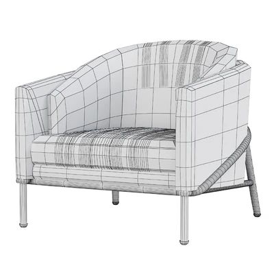 Minotti fil noir armchair — Ver 4