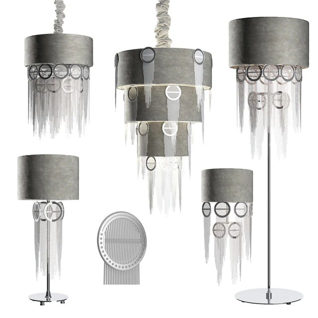 Chandeliers, lamps, sconces, floor lamp Eurolampart, collection Belt — Descargar