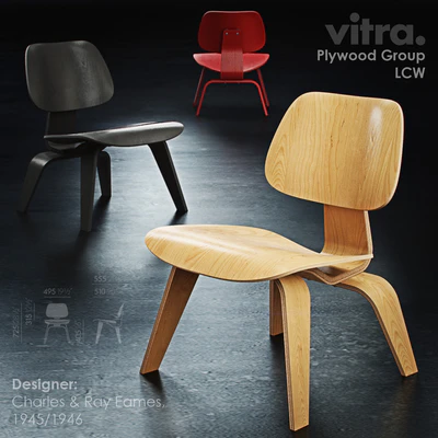 Vitra. Plywood Group - LCW — Вид 1