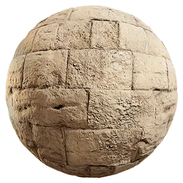 roman limestone wall 001 — Скачать