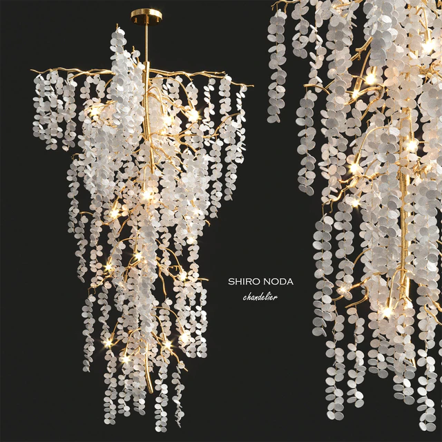 Shiro Noda Chandelier by John Richard — Скачать