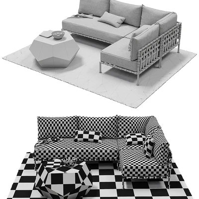 RH / FLYNN LOUNGE COLLECTION — Ver 2