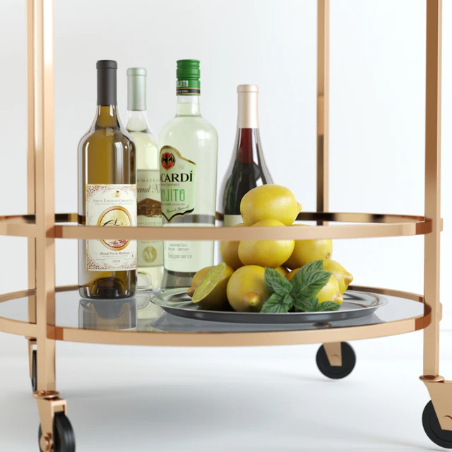 bar cart pottery barn — Descargar