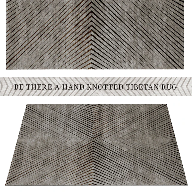 Be There A Hand Knotted Tibetan Rug — Скачать