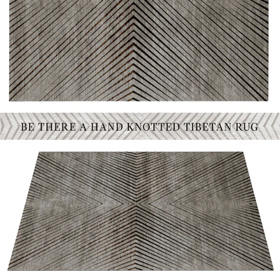 Be There A Hand Knotted Tibetan Rug — Вид 1