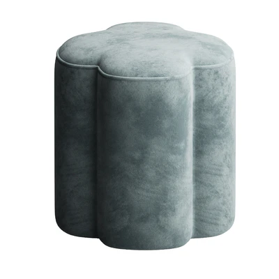 Quatrefoil ottoman — Ver 2