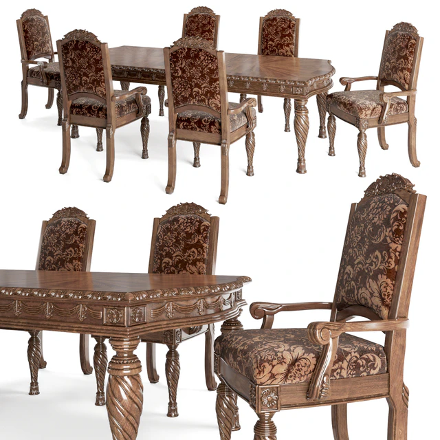 Ashley North Shore Dining Room chair-table — Descargar