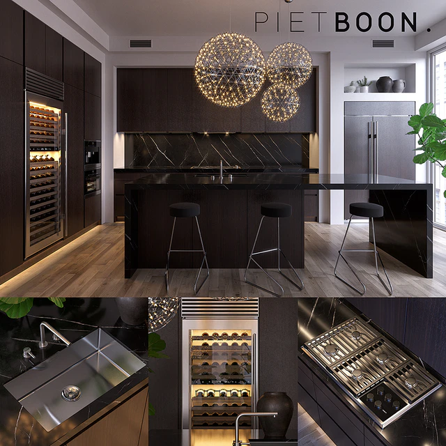 Kitchen Piet Boon SIGNATURE 2 (vray GGX, corona PBR) — Descargar