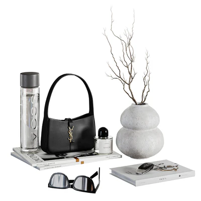 Decorative set with small bag — Ver 1