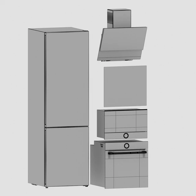 BOSCH 7 kitchen appliances set — Descargar