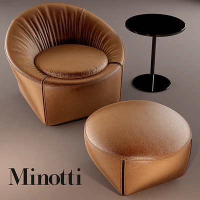 Armchair Minotti CAPRI — Ver 2