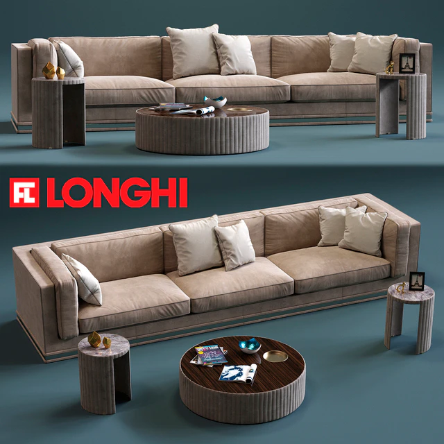 Fratelli Longhi MASON 3-Seates Sofa — Download