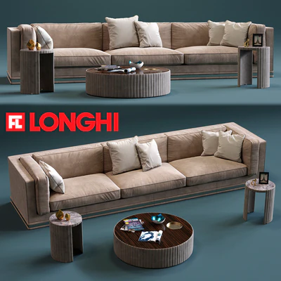 Fratelli Longhi MASON 3-Seates Sofa — View 1