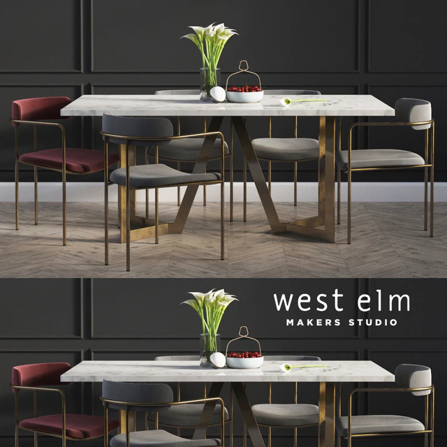 Dinning Set 02 — Descargar