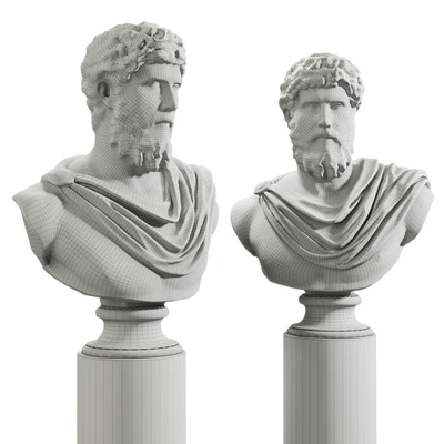 Lucius Verus Bust Black — Вид 3