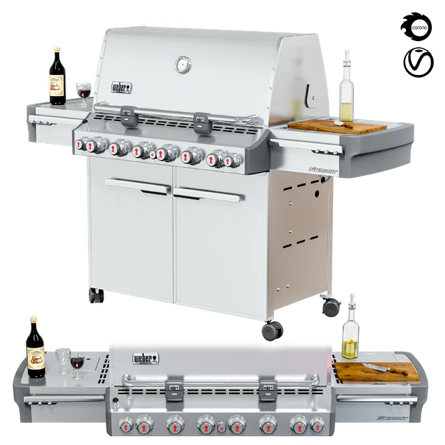 Gas grill Weber Summit S-670 GBS — Descargar