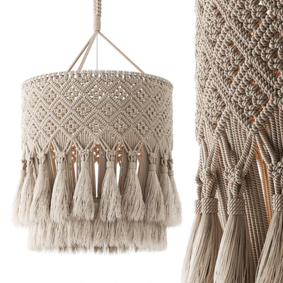 MACRAME Pendant Light 01 — Вид 1