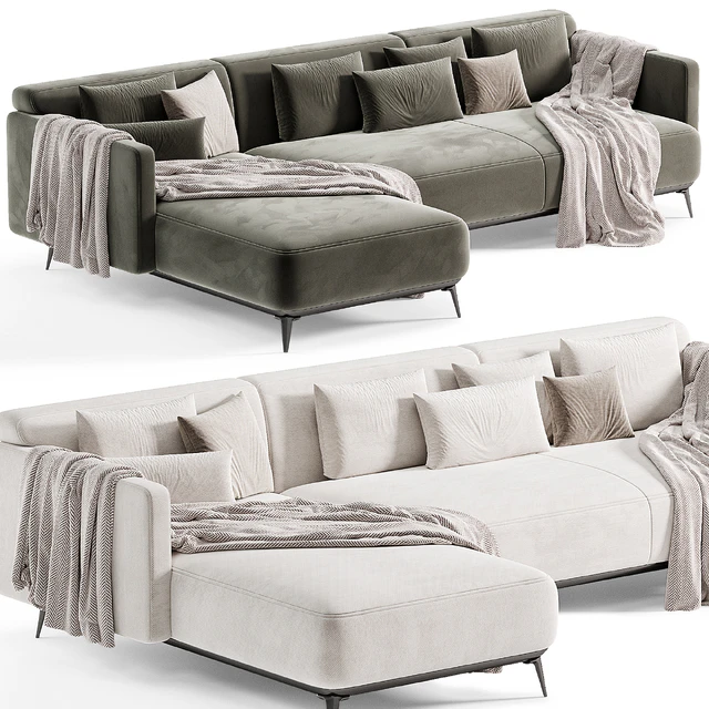 SOFA MODENA WITH RECREATION MODULE By Boconcept — Descargar