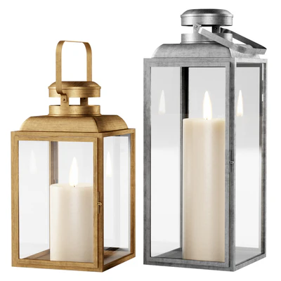 House Doctor Vintage Laterne / Metal candlestick — Ver 3