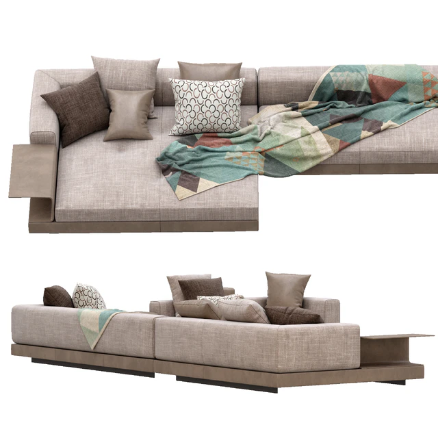 Sofa Connery By Minotti — Скачать
