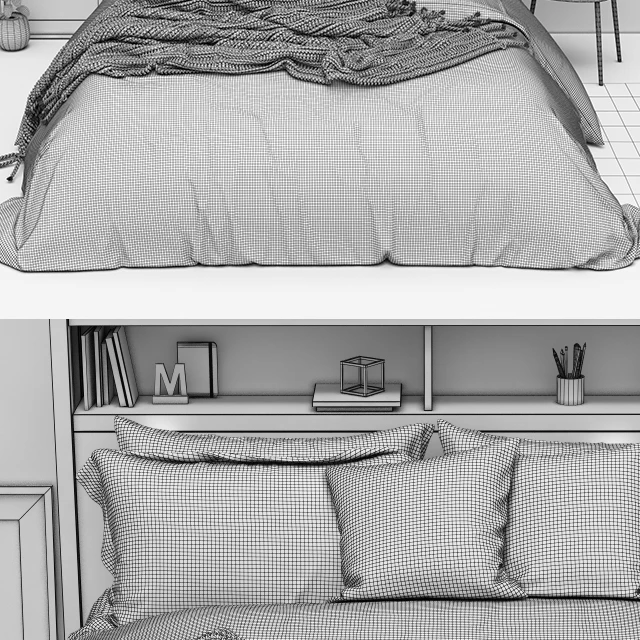 Кровать LONNY STORAGE BED от Pottery Barn — Скачать
