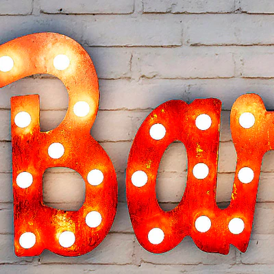 Lighted Metal sign. Set 2 — Вид 3
