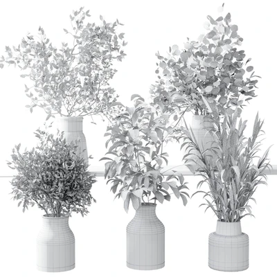 Collection Green Plants Bouquet Indoor 12 — Ver 4