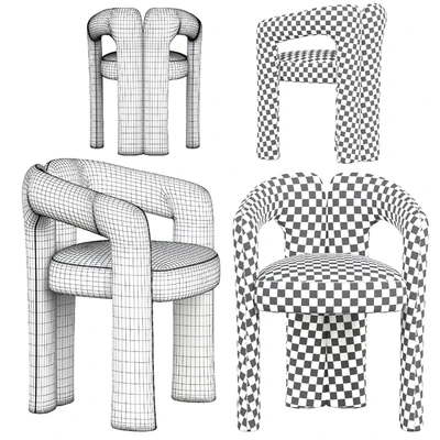 Dudet chair by Cassina — Ver 3