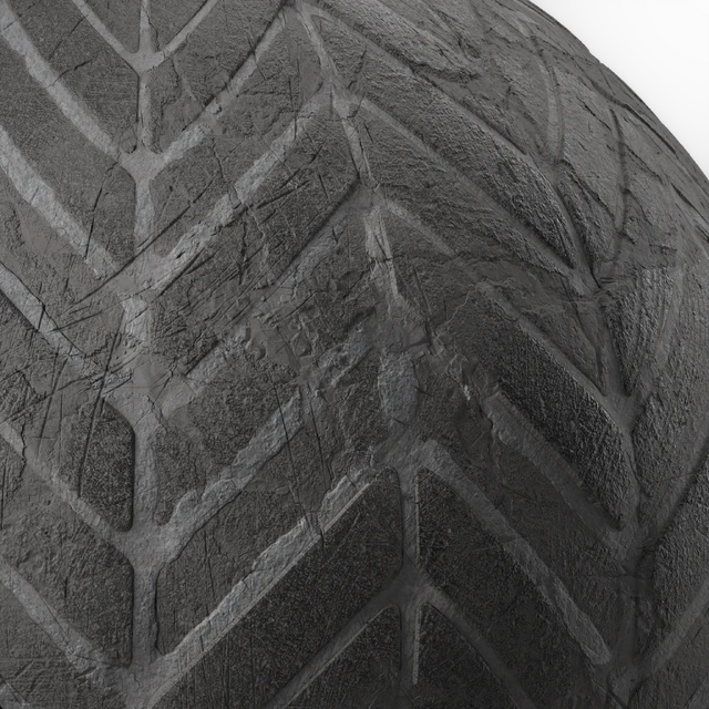 Pavement Materials 46- HerringBone Stone Paving | Sbsar Pbr 4k Seamless — Descargar