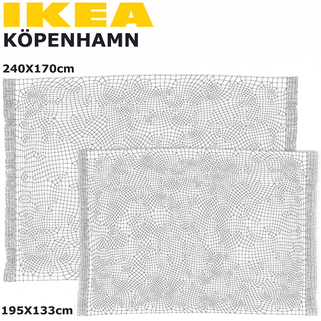 IKEA KOPENHAMN (КОПЕНГАГЕН) RUG SET — Скачать